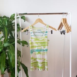 🌱 Arizona Green Geometric Tank